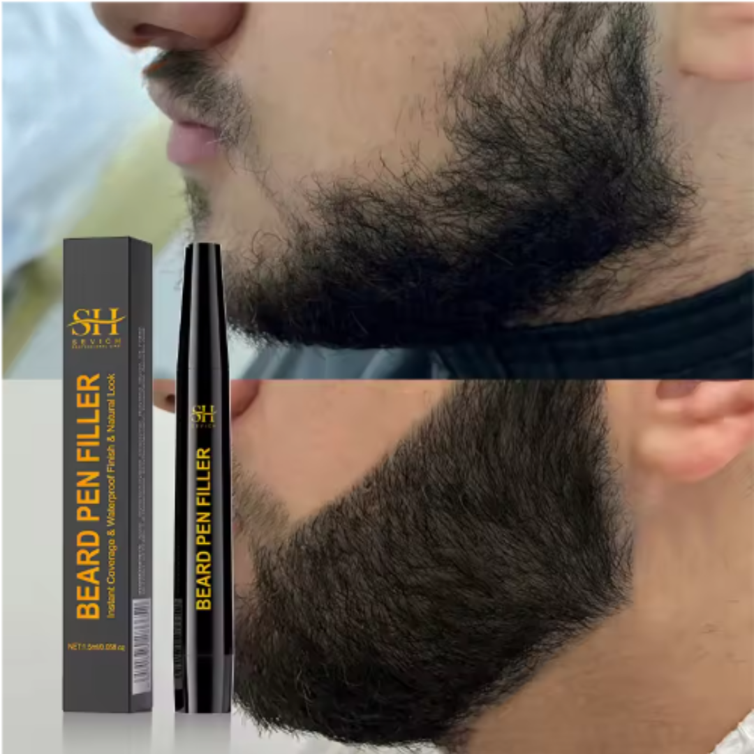 BeardInk Pro – Waterproof Beard & Mustache Filler Pen